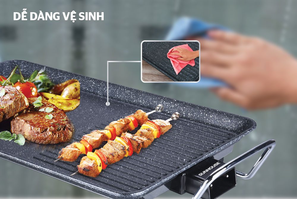 Bếp nướng điện CHÍNH HÃNG SUNHOUSE SHD4607 06