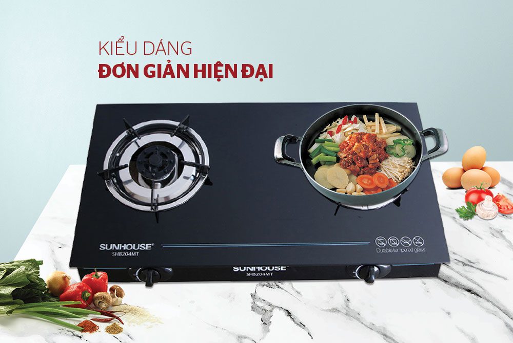 Phân biệt các loại bếp gas CHÍNH HÃNG SUNHOUSE mới nhất 2019 01