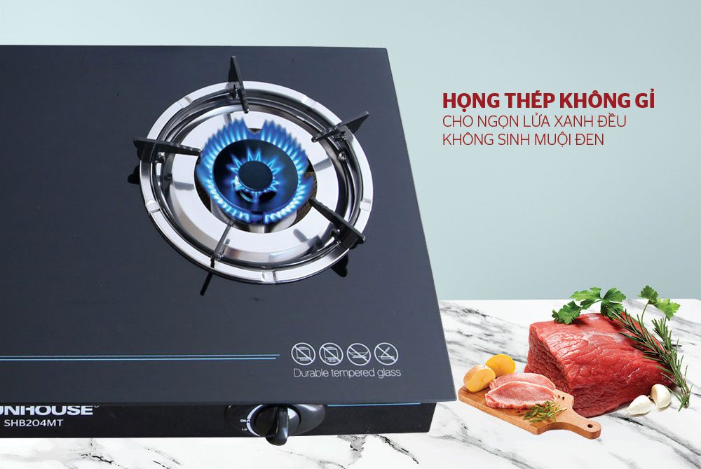 Phân biệt các loại bếp gas CHÍNH HÃNG SUNHOUSE mới nhất 2019 02