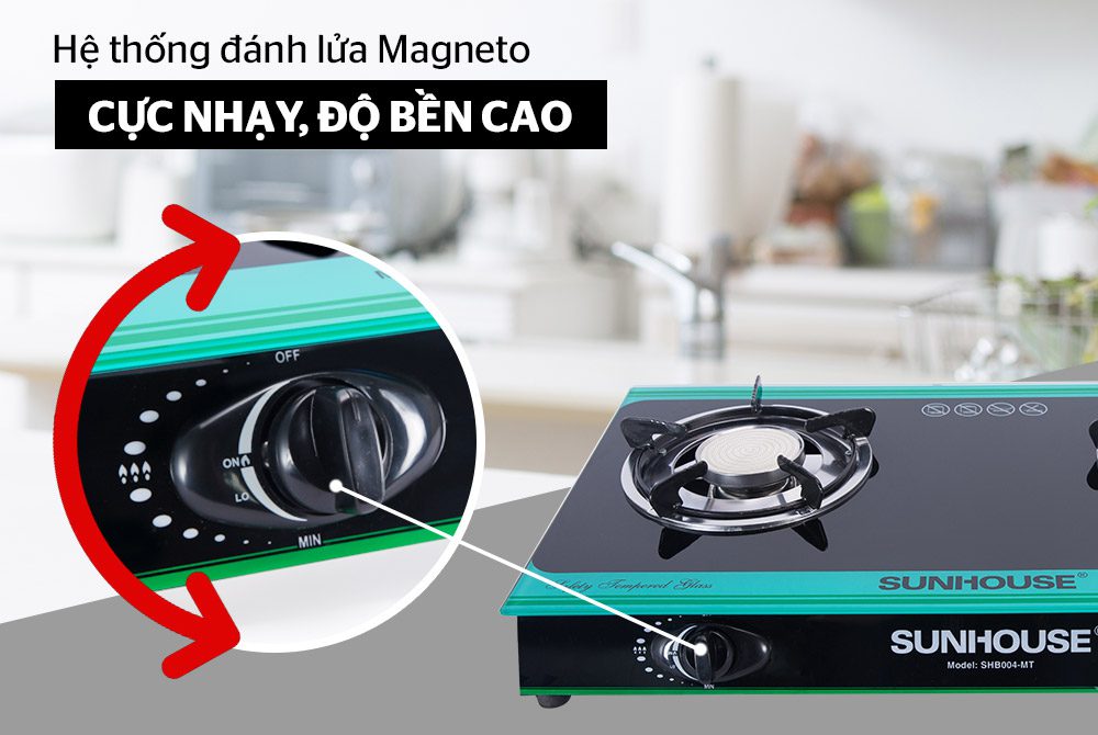 Phân biệt các loại bếp gas CHÍNH HÃNG SUNHOUSE mới nhất 2019 05