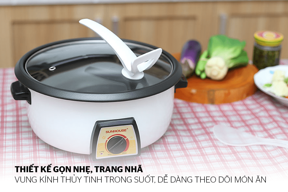 Lẩu điện CHÍNH HÃNG SUNHOUSE SHD4521 01