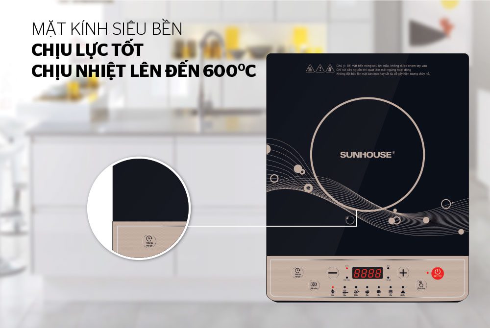 Bếp từ cơ CHÍNH HÃNG SUNHOUSE SHD6149 01