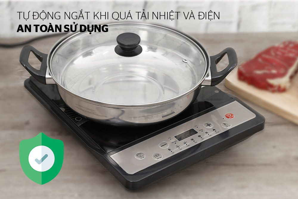 Bếp từ cơ CHÍNH HÃNG SUNHOUSE SHD6149 05