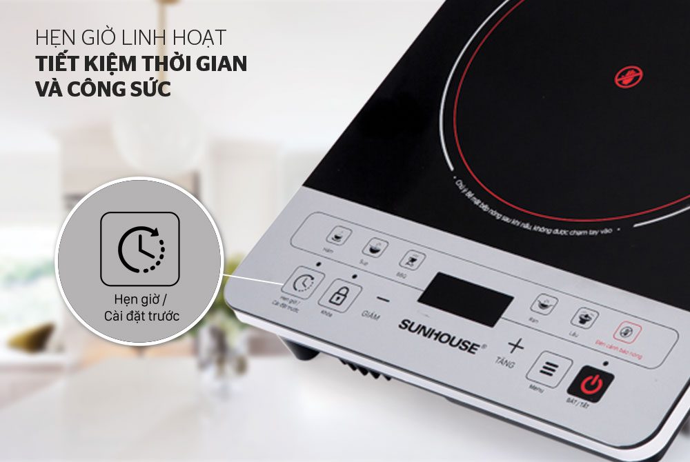 Bếp hồng ngoại cảm ứng CHÍNH HÃNG SUNHOUSE SHD6005 04
