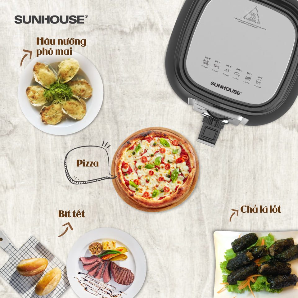 Những sai lầm thường gặp khi sử dụng nồi chiên không dầu 01