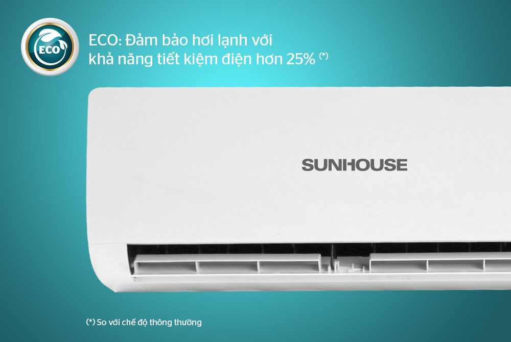 Điều hòa không khí một chiều 9000BTU CHÍNH HÃNG SUNHOUSE SHR-AW09C120 06