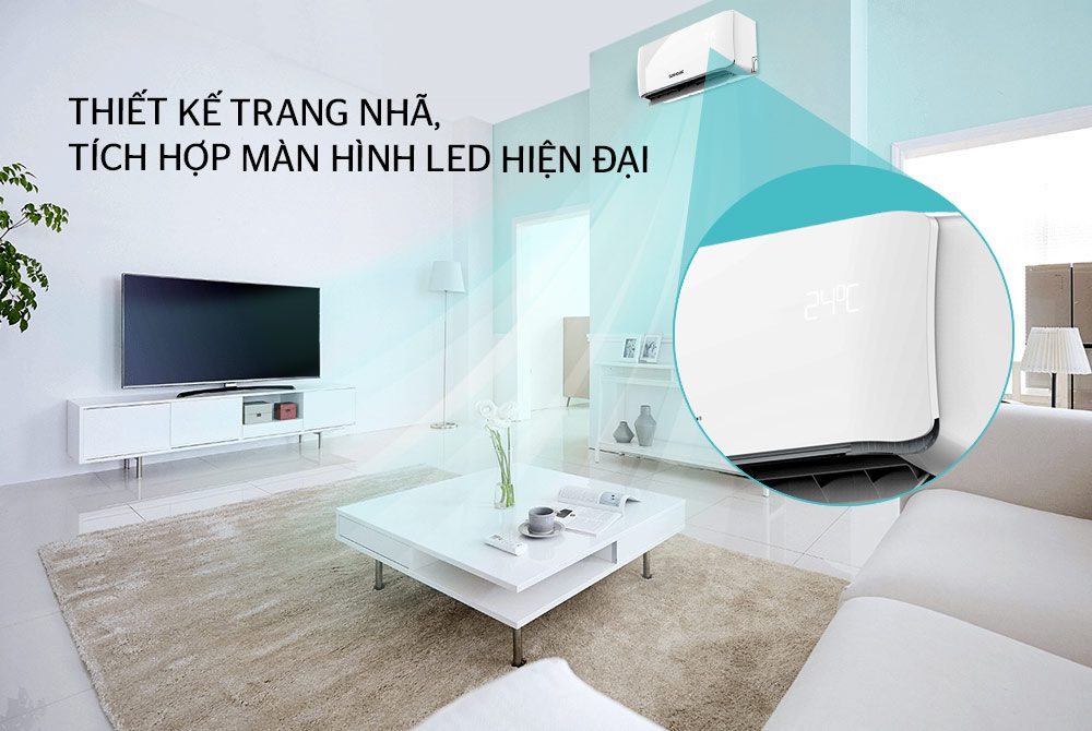 Điều hòa không khí hai chiều 9000BTU CHÍNH HÃNG SUNHOUSE SHR-AW12H310 2