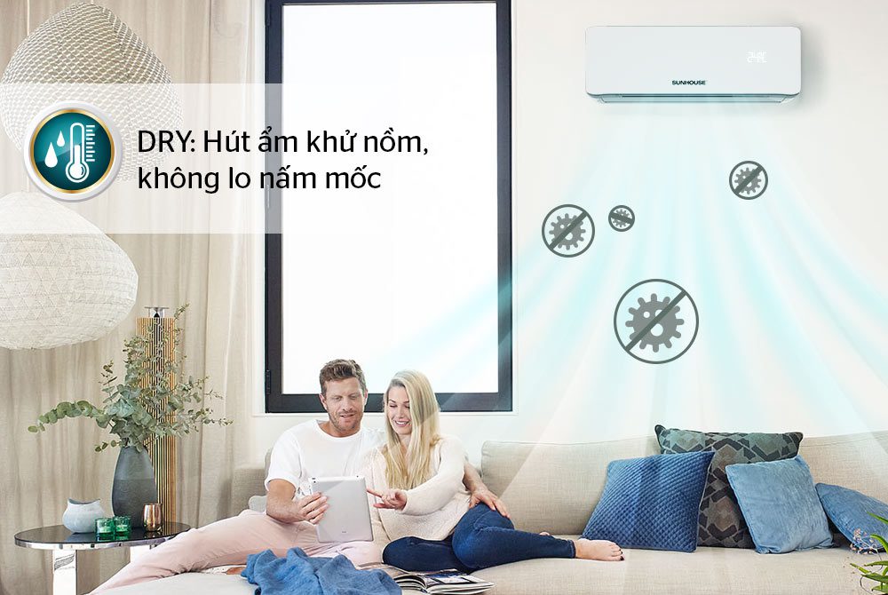 Điều hòa không khí hai chiều 9000BTU CHÍNH HÃNG SUNHOUSE SHR-AW12H310 10