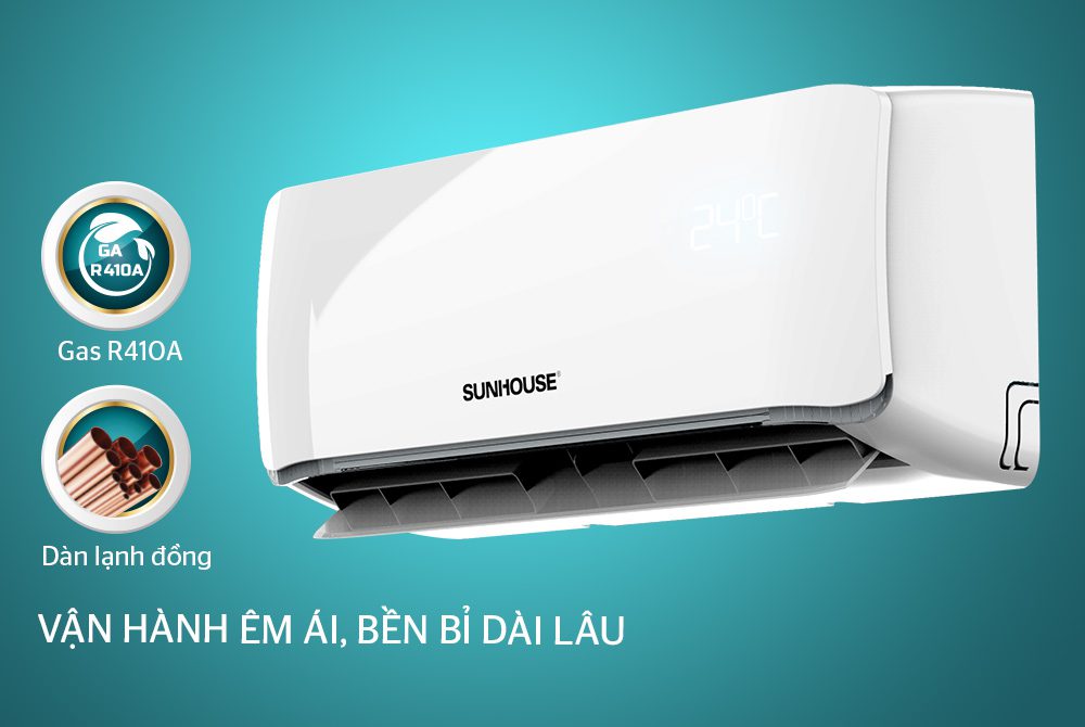 Điều hòa không khí hai chiều 9000BTU CHÍNH HÃNG SUNHOUSE SHR-AW12H310 11