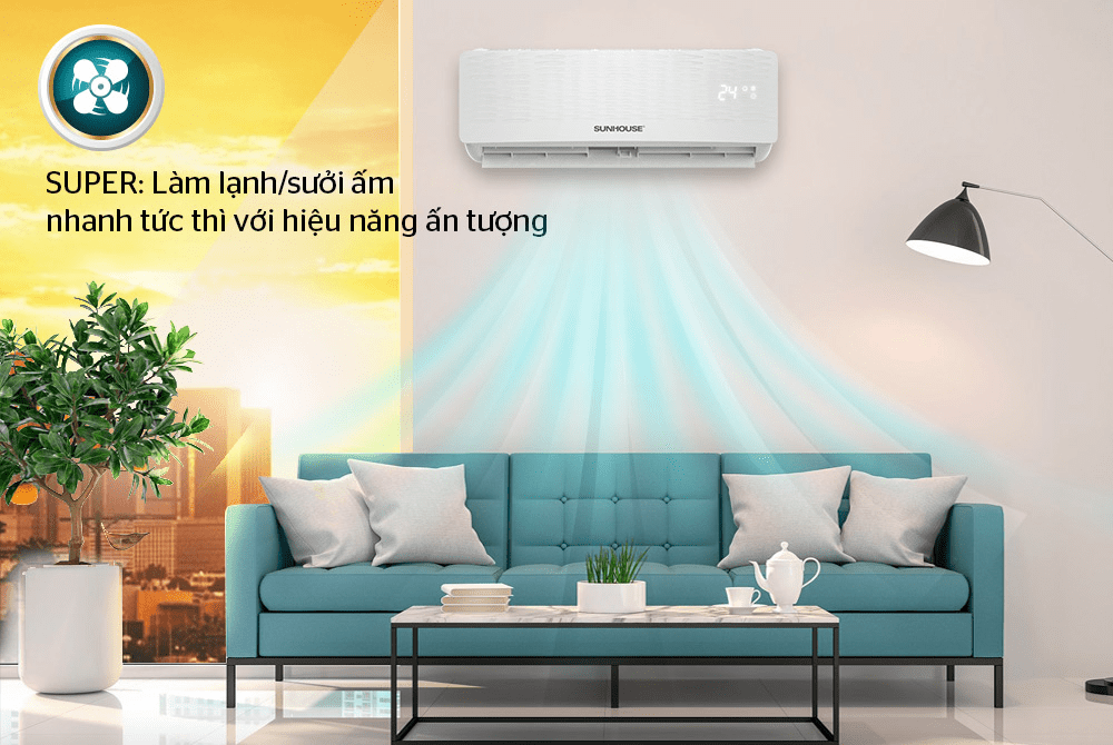 Mách bạn cách chọn điều hòa 2 chiều 18000BTU tiết kiệm điện nhất hiện nay loại 18000BTU hai chiều 2