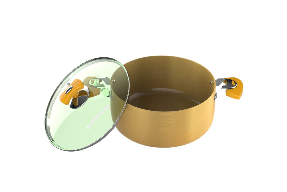 Bộ nồi Anod CHÍNH HÃNG SUNHOUSE SHG2703GA  3