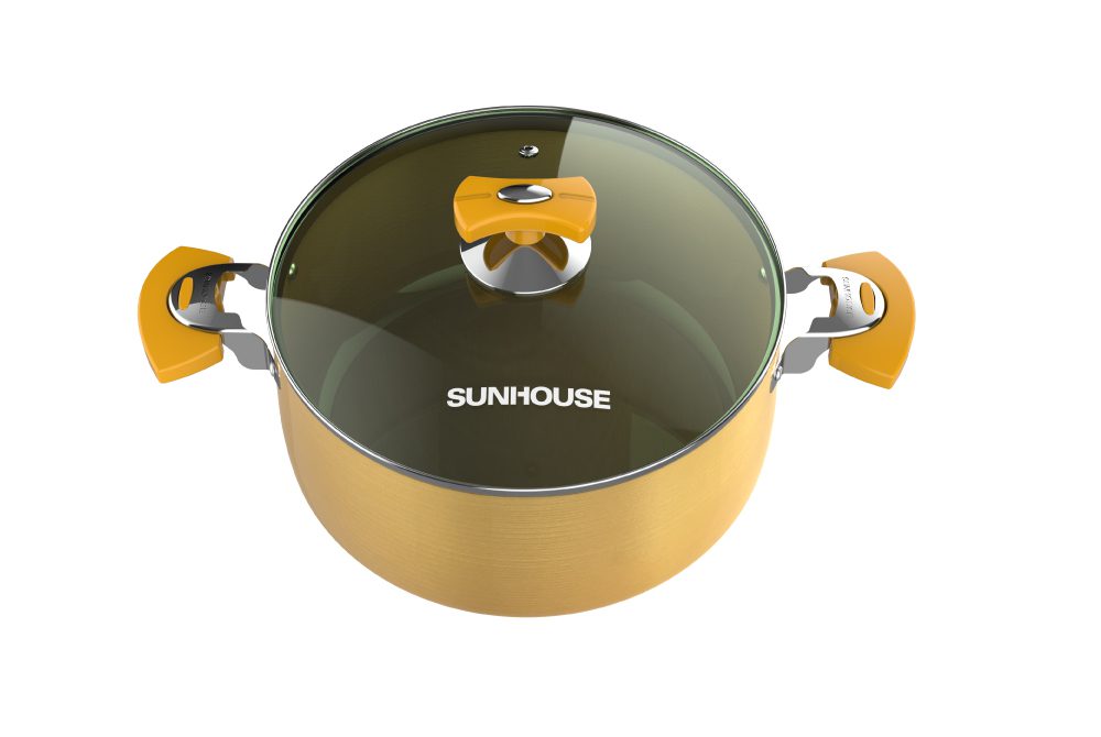 Bộ nồi Anod CHÍNH HÃNG SUNHOUSE SHG2703GA  4