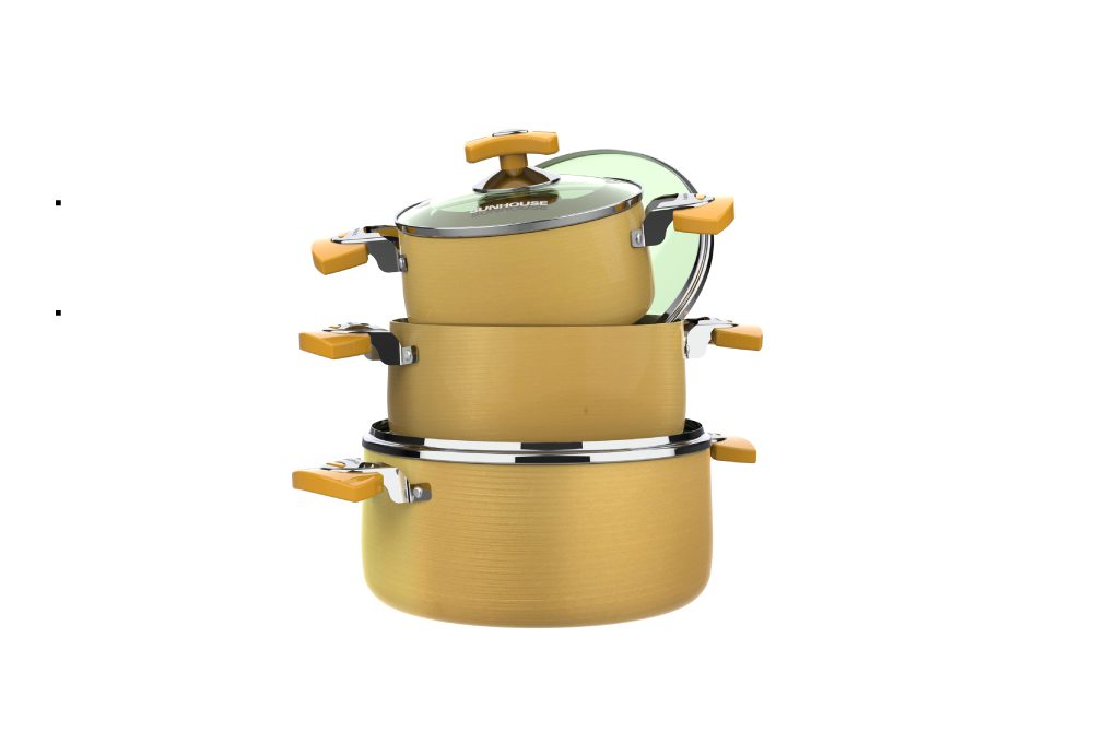 Bộ nồi Anod CHÍNH HÃNG SUNHOUSE SHG2703GA  5