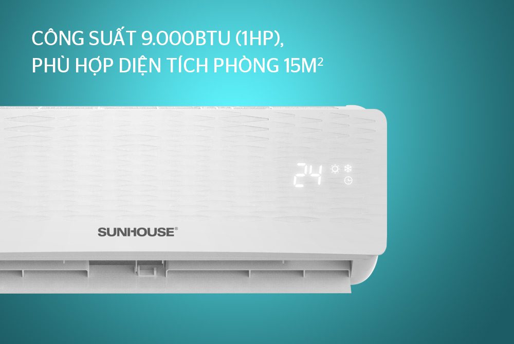 Điều hòa không khí một chiều 9000BTU CHÍNH HÃNG SUNHOUSE SHR-AW09C140 10