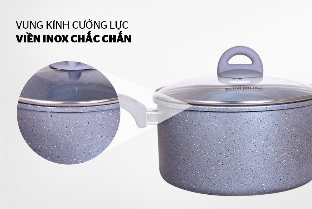image-20200424165454-2 NỒI VÂN ĐÁ ĐÁY TỪ CHÍNH HÃNG SUNHOUSE SHG2024MMC 2