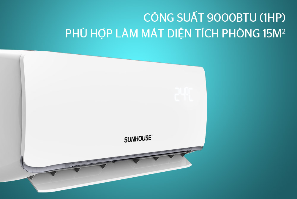 Máy lạnh 1 ngựa và máy lạnh 2 ngựa dùng cho phòng bao nhiêu m2? 2