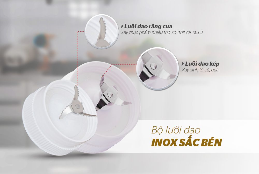 MÁY XAY SINH TỐ 3 CỐI CHÍNH HÃNG SUNHOUSE SHD5582W 4