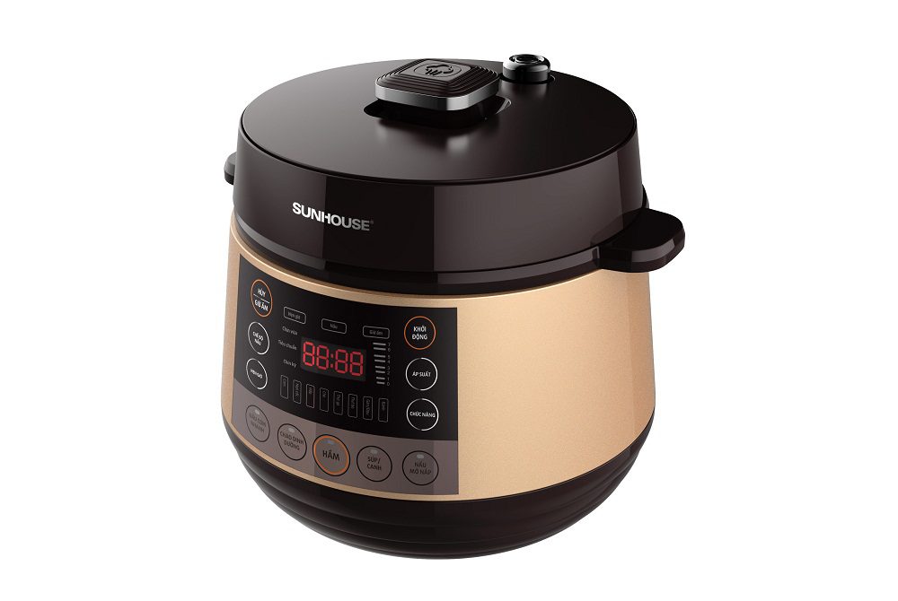 NỒI ÁP SUẤT ĐIỆN TỬ ĐA NĂNG 5L CHÍNH HÃNG SUNHOUSE SHD1570 1