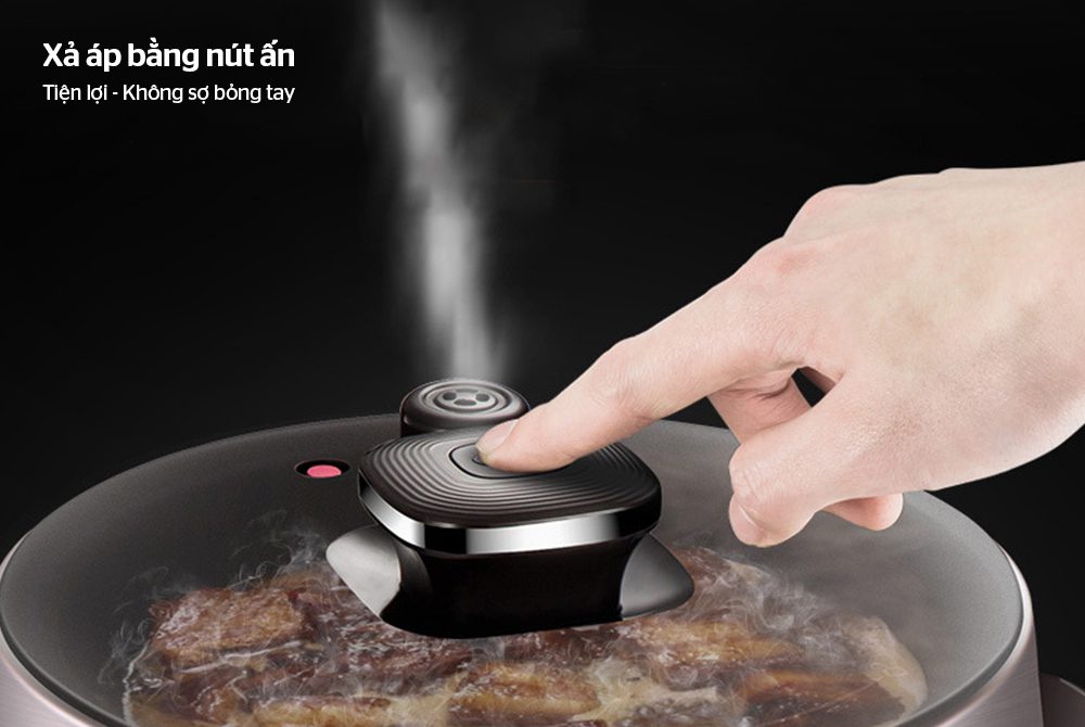 NỒI ÁP SUẤT ĐIỆN TỬ ĐA NĂNG 5L CHÍNH HÃNG SUNHOUSE SHD1570 3