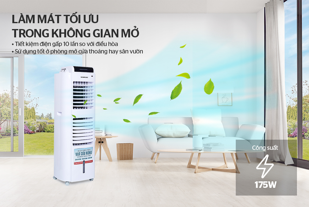 Review top 5 quạt điều hòa tốt nhất hiện nay cho các nhà hàng, quán cà phê 6