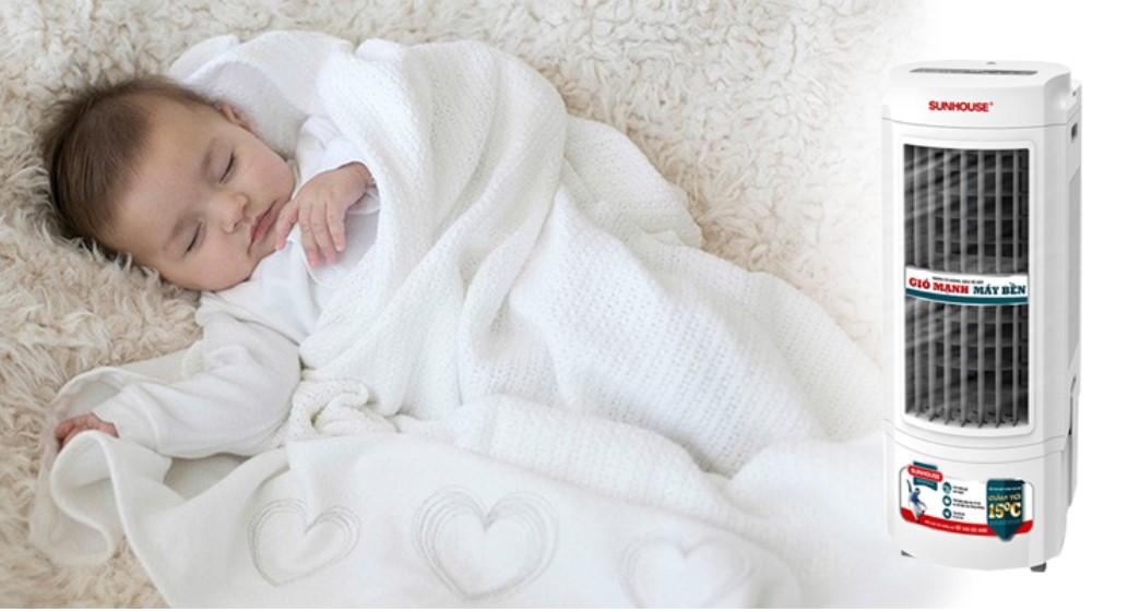 Có nên dùng quạt điều hòa cho trẻ sơ sinh không? 1