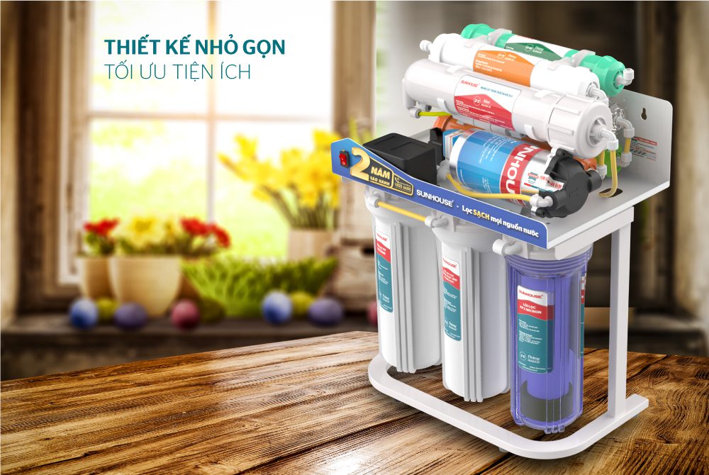 Máy lọc nước R.O không vỏ CHÍNH HÃNG SUNHOUSE SHA88115KV 1