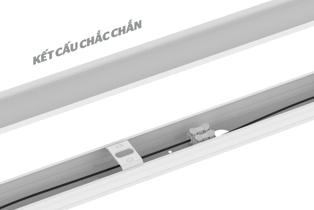 MÁNG ĐÈN ĐƠN ĐUI LIỀN HAPPYLIGHT HPE-MDLT8.ECO-1.2m 3