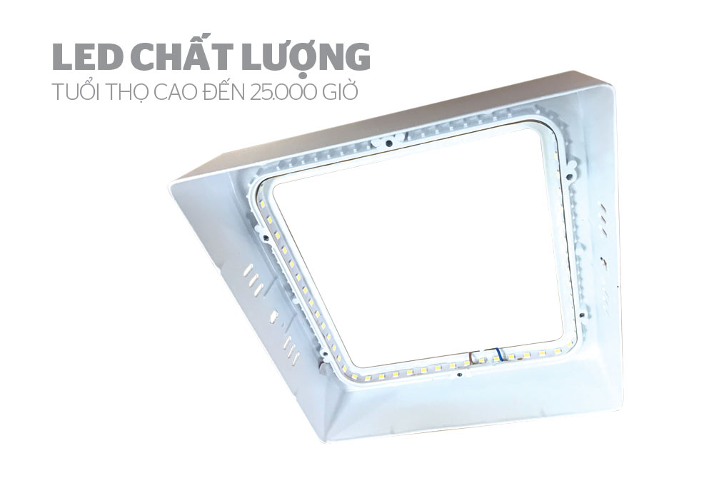 ĐÈN LED CEILING VUÔNG CHÍNH HÃNG SUNHOUSE-SPEC 12W SHE-LEDCES-12W-S 3