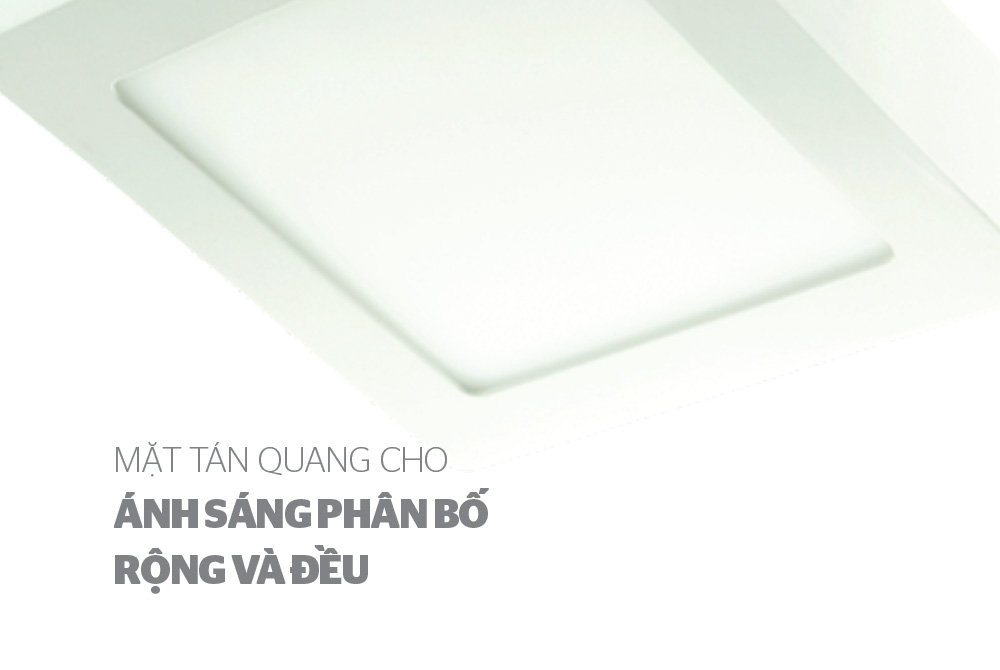 ĐÈN LED CEILING VUÔNG CHÍNH HÃNG SUNHOUSE-SPEC 12W SHE-LEDCES-12W-S 4