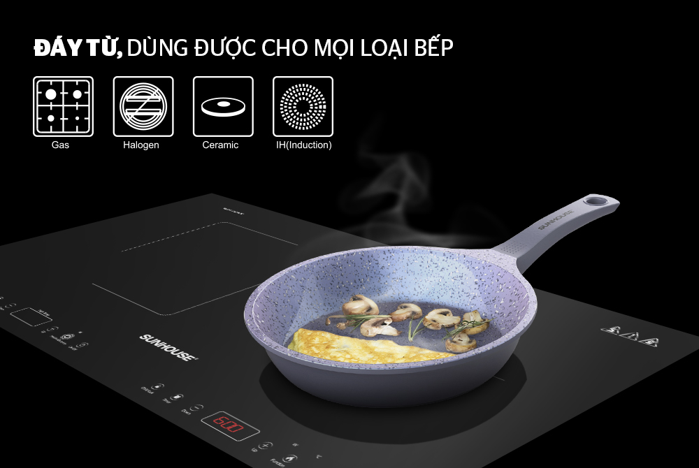 Chảo dùng cho bếp từ cần đáp ứng tiêu chí gì? 2