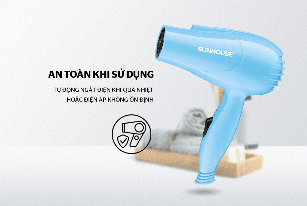 MÁY SẤY TÓC CHÍNH HÃNG SUNHOUSE SHD2305 5