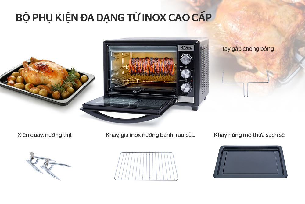 Nên mua nồi chiên không dầu hay lò nướng cho gia đình thì tốt hơn, tiện ích hơn? 5
