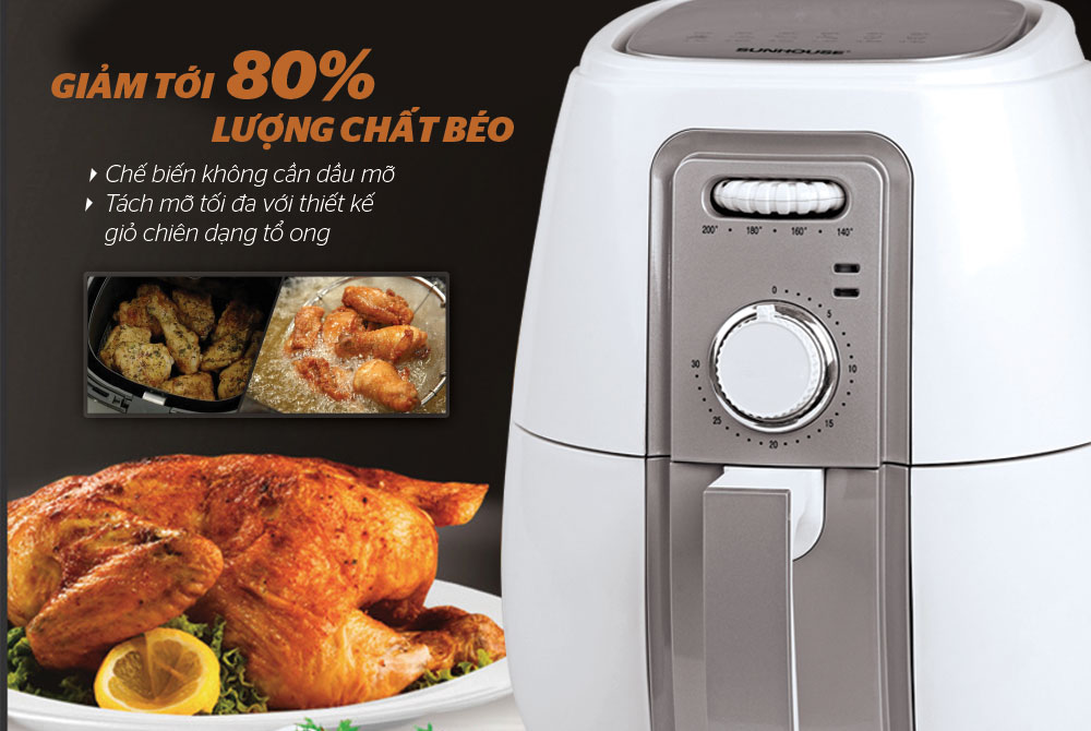 Top 06  lỗi thường gặp khi dùng nồi chiên không dầu không thể không tránh 2