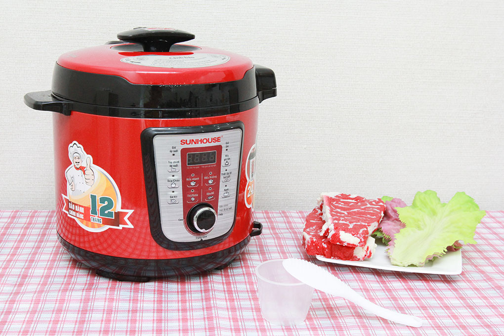 05 món ăn nấu cực đơn giản với nồi áp suất điện CHÍNH HÃNG SUNHOUSE 1
