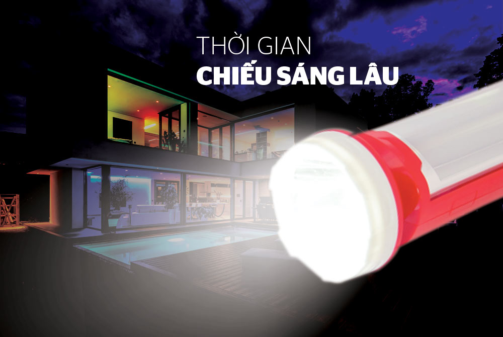 ĐÈN PIN ĐA NĂNG CHÍNH HÃNG SUNHOUSE SHE-4300 3