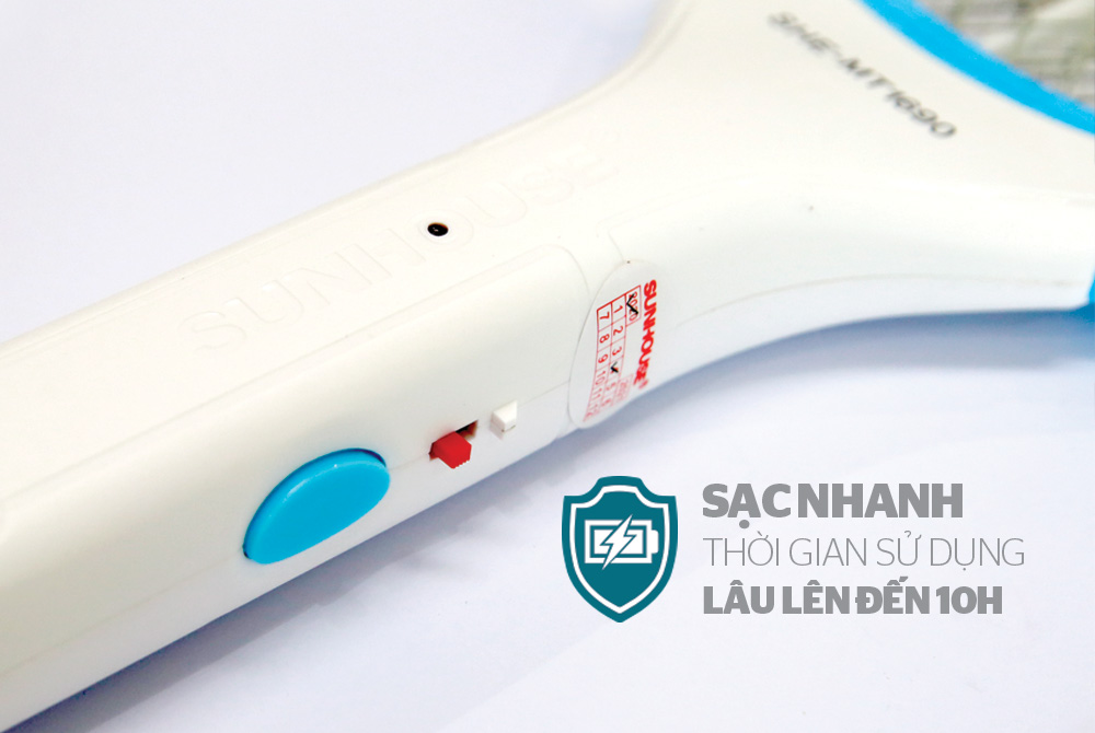 VỢT MUỖI CHÍNH HÃNG SUNHOUSE SHE-MT1690 4