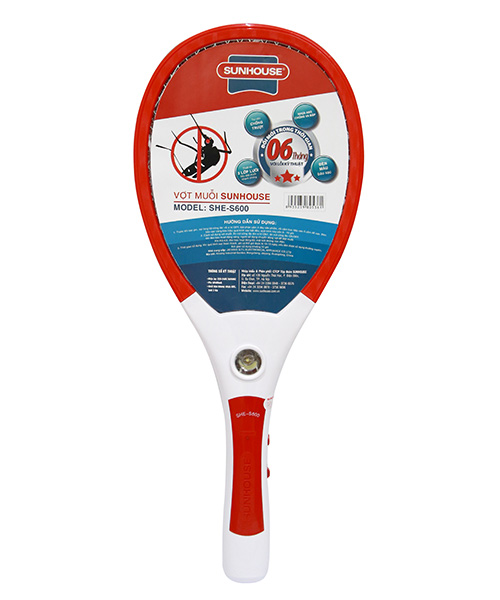 VỢT MUỖI CHÍNH HÃNG SUNHOUSE SHE-S800 1