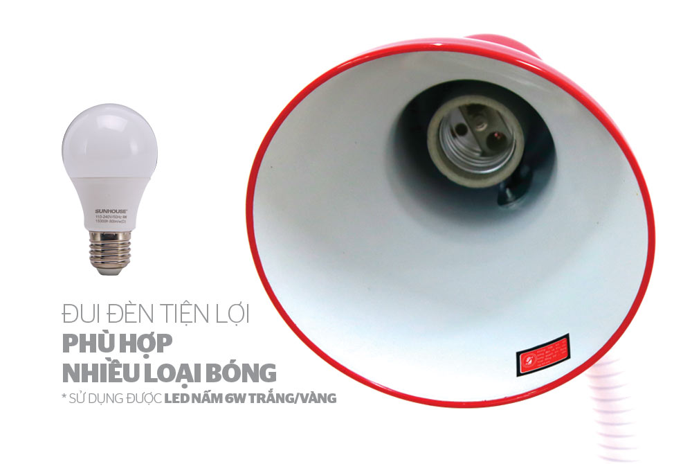 ĐÈN BÀN CHÍNH HÃNG SUNHOUSE SHE-18LED-A6 3