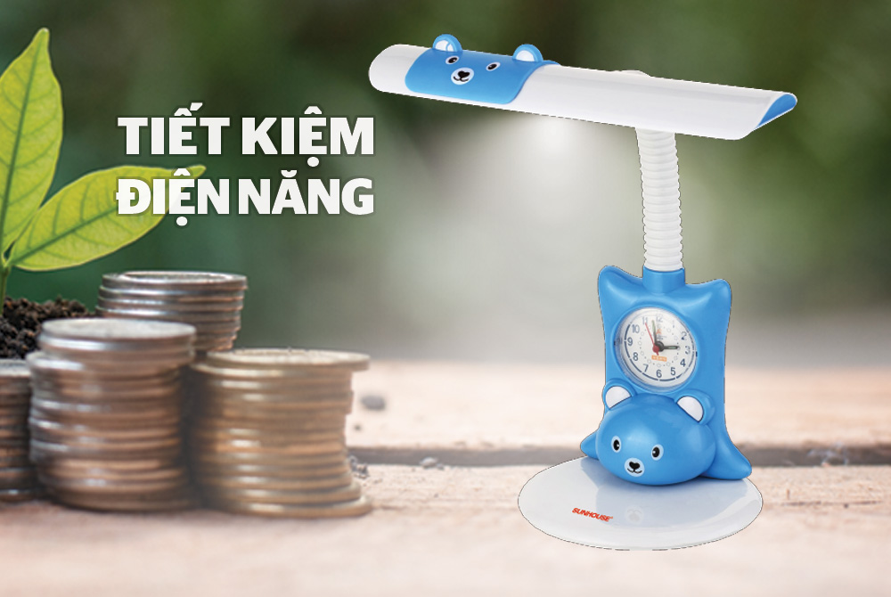 ĐÈN BÀN CHÍNH HÃNG SUNHOUSE SH-SL-10LEDB 4