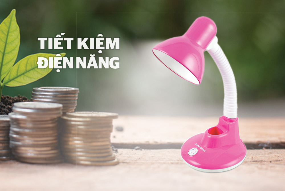 Đèn bàn CHÍNH HÃNG SUNHOUSE SHE-02S 2