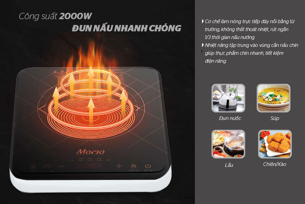 Nguyên nhân khiến bếp từ đơn nhanh hỏng, tốn điện 5