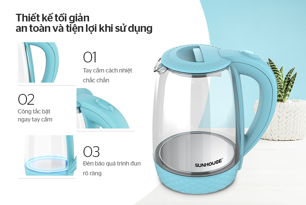 Chọn mua ấm siêu tốc loại nào tốt, an toàn, tiết kiệm điện? 1