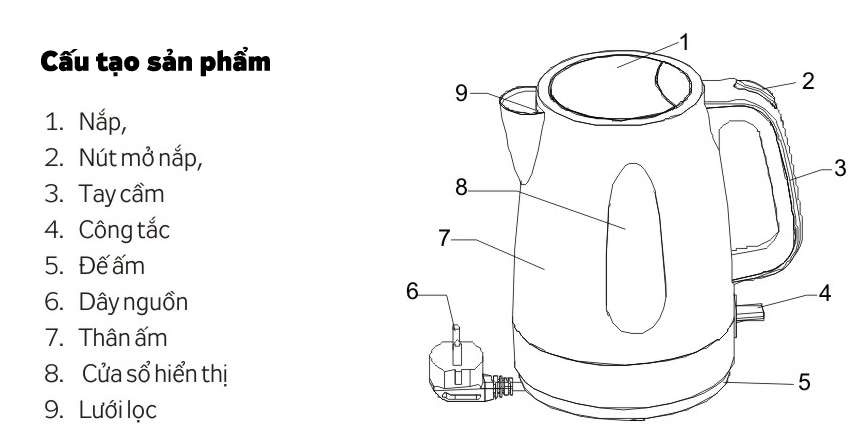 Chọn mua ấm siêu tốc loại nào tốt, an toàn, tiết kiệm điện? 2