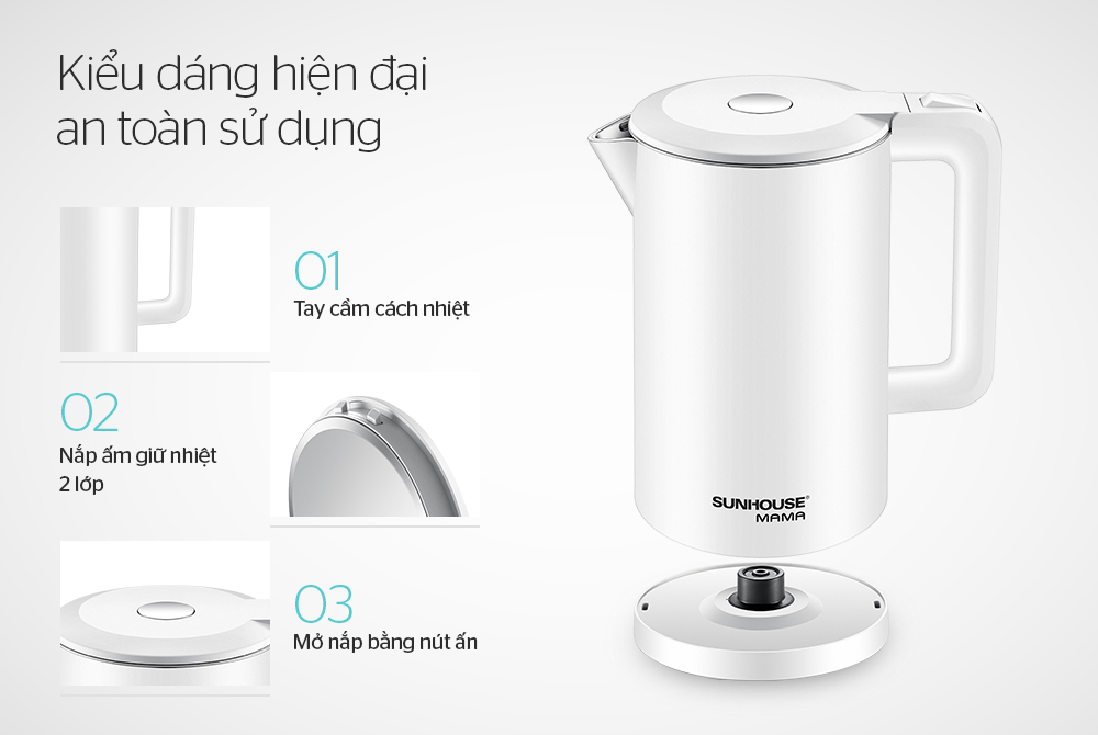 Chọn mua ấm siêu tốc loại nào tốt, an toàn, tiết kiệm điện? 5