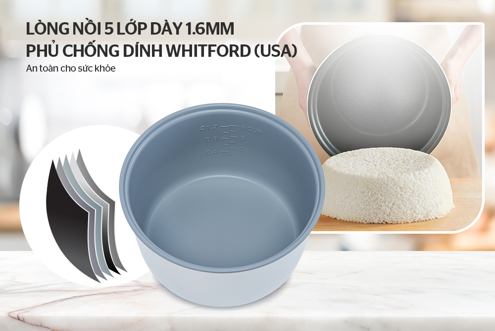 Chọn mua nồi cơm điện giá rẻ phù hợp cho tân sinh viên 4