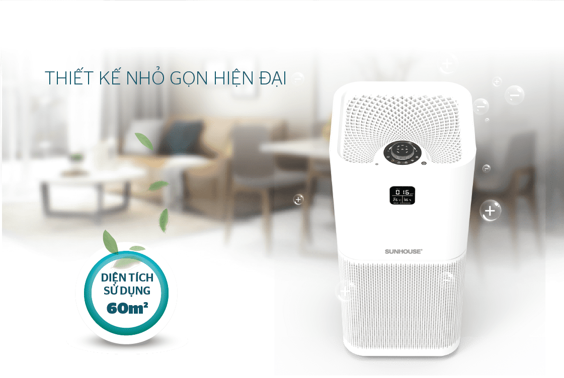 Máy lọc không khí CHÍNH HÃNG SUNHOUSE SHD-60AP9760 1