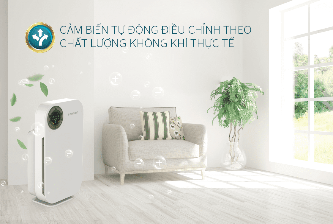 Máy lọc không khí CHÍNH HÃNG SUNHOUSE SHD-35AP9735 4