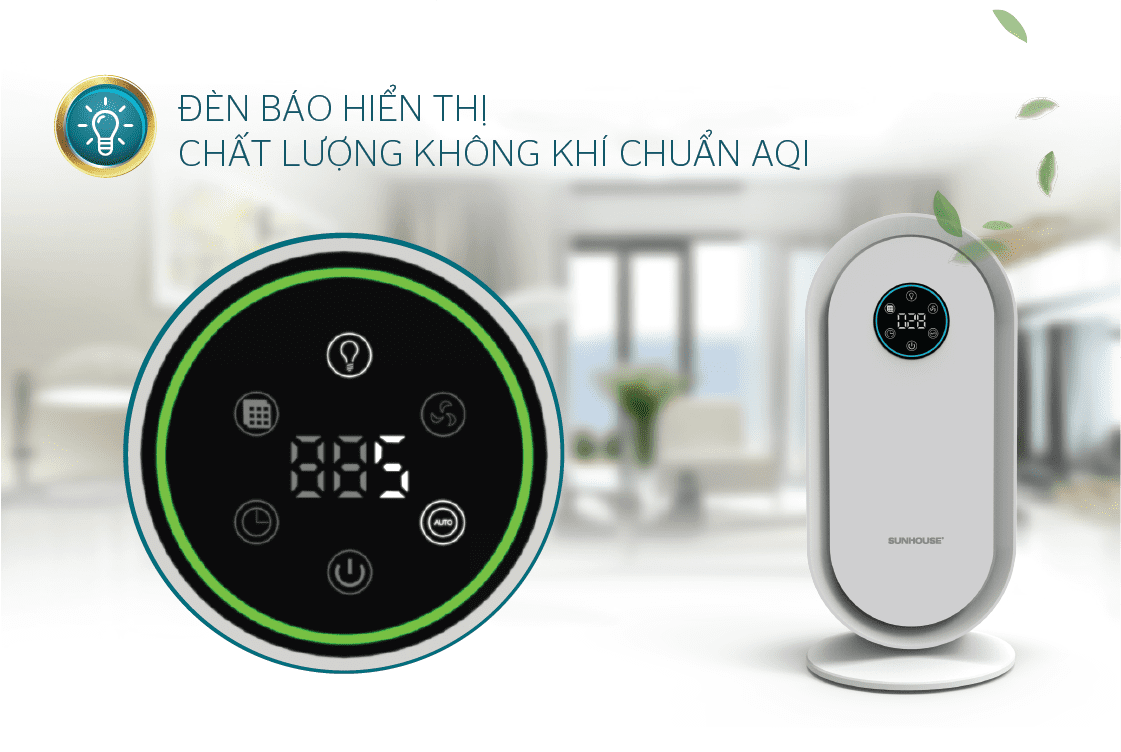 Máy lọc không khí CHÍNH HÃNG SUNHOUSE SHD-30AP9730 2