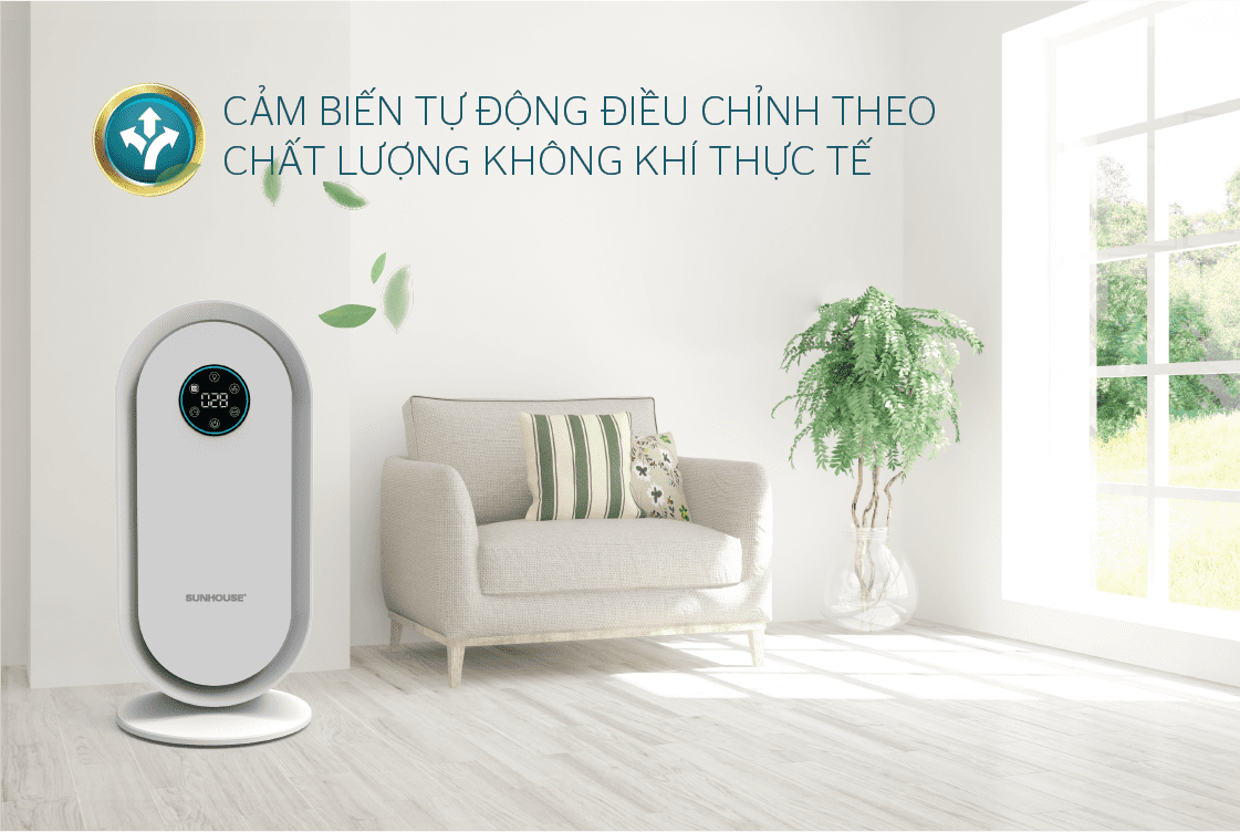 Máy lọc không khí CHÍNH HÃNG SUNHOUSE SHD-30AP9730 4