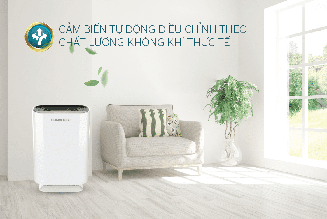 Máy lọc không khí CHÍNH HÃNG SUNHOUSE SHD-20AP9718 4